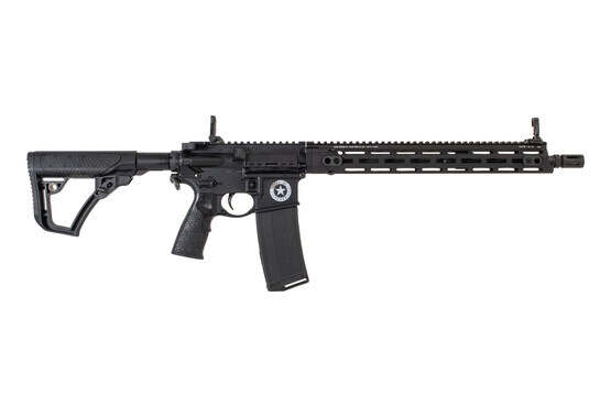 Daniel Defense DDM4V7 Texas Edition 5.56 NATO Rifle is laser engraved with special Texas edition markings